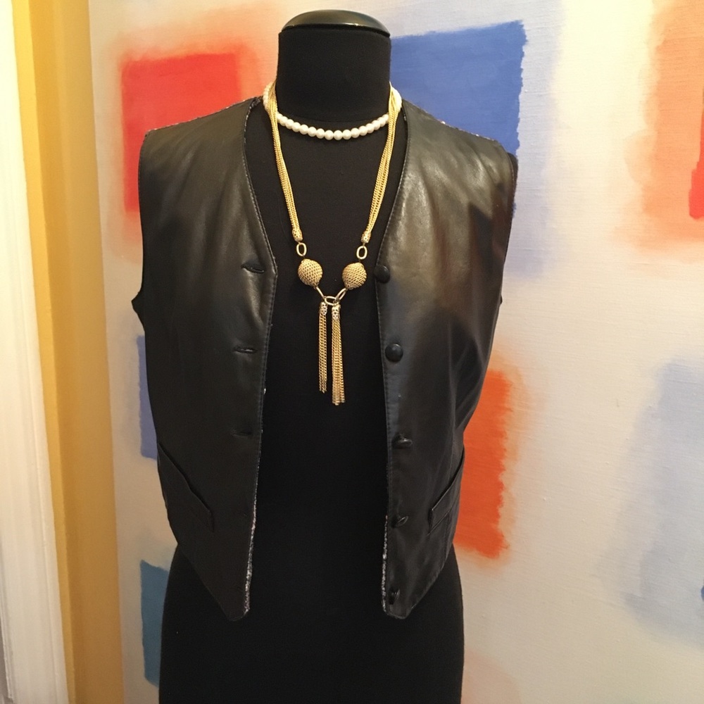 Leather Vest